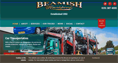 Desktop Screenshot of beamishtransport.co.uk